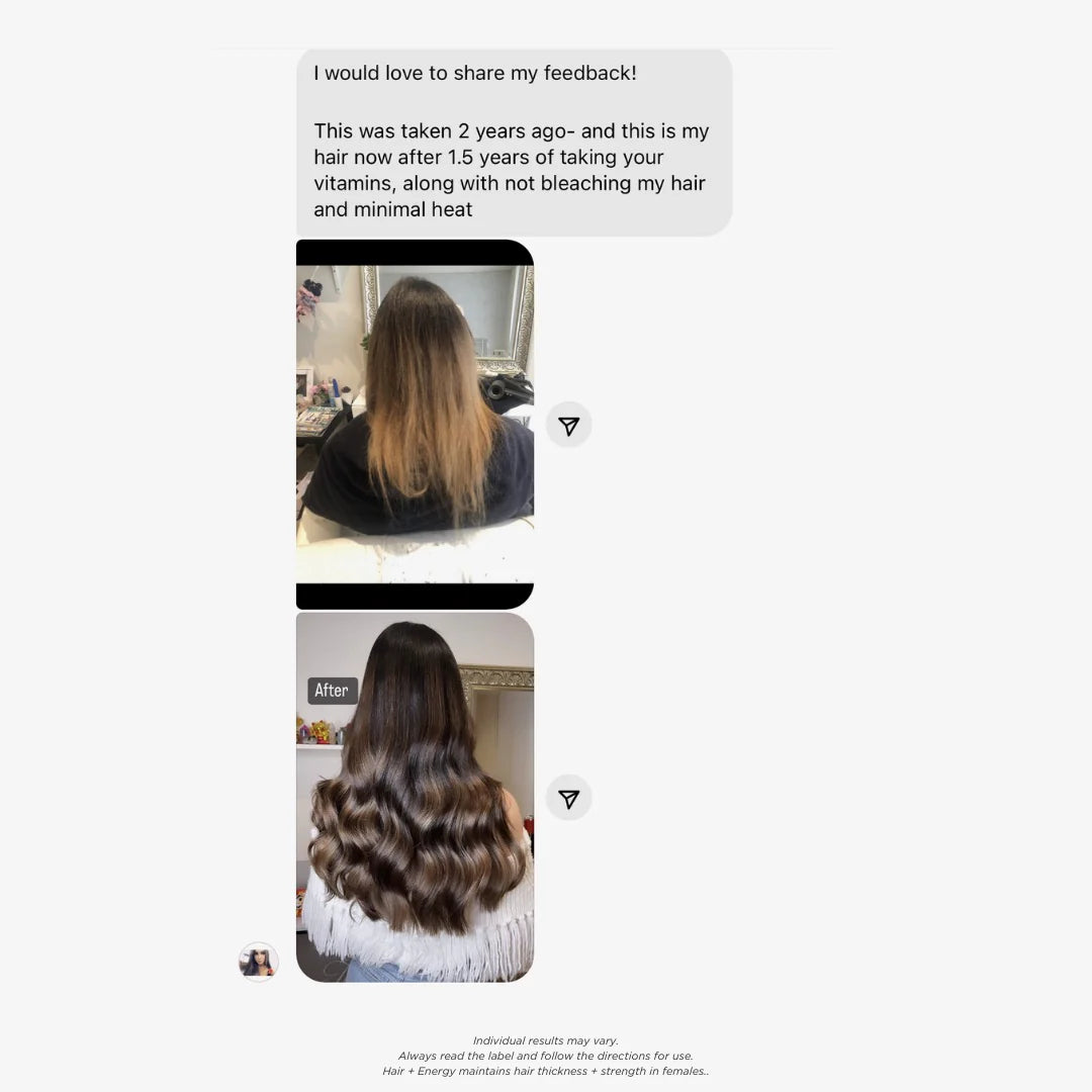 Hair + Energy Formula | without  Plan