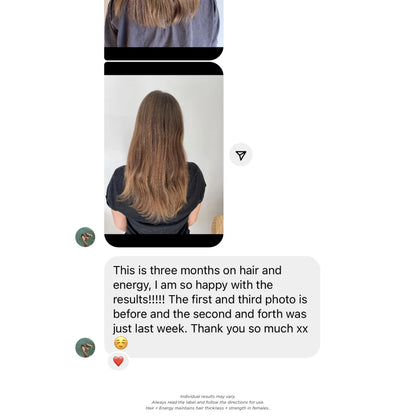 Hair + Energy Formula | without  Plan