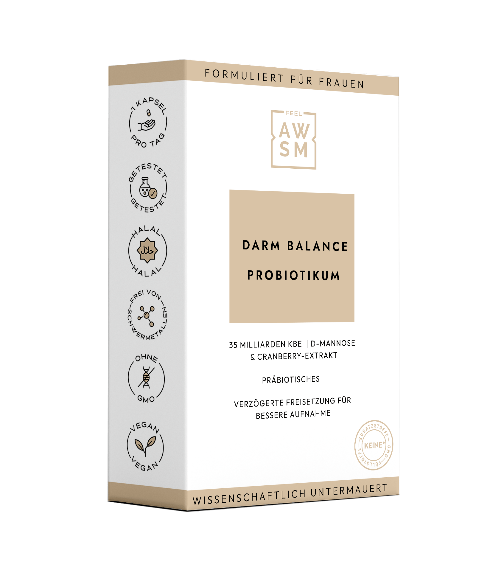 Darm Balance Probiotikum-Box von Feel Awsm